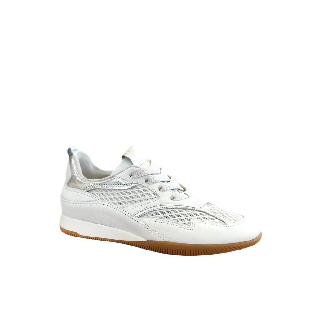 NEW SOFTWAVES women's sun sneakers in white